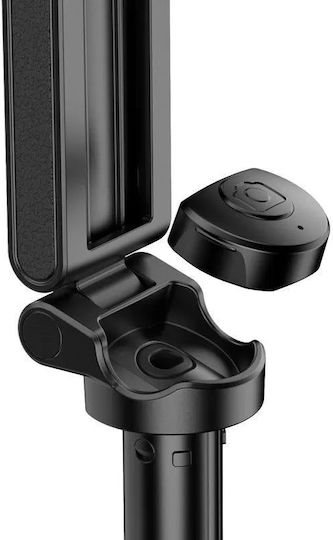 Ulanzi Jj03 Selfie Stick Trepied Pentru Telefon Mobil Bluetooth Negru