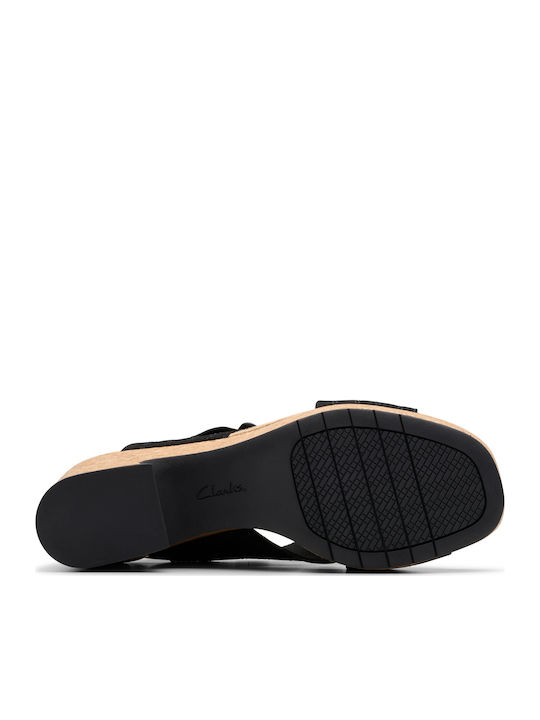 Nerisa West Leder Sandalen Schwarz