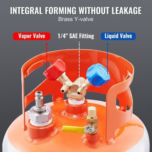 Vevor Refrigerant Recovery Tank 30lb Float Switch Lmhsgdfdk1430b9gdv0