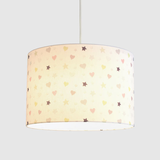 Veis Einfaches Licht Kinderdeckenleuchte Deckenleuchte 15W mit Fassung E27 Mehrfarbig 35x24cm