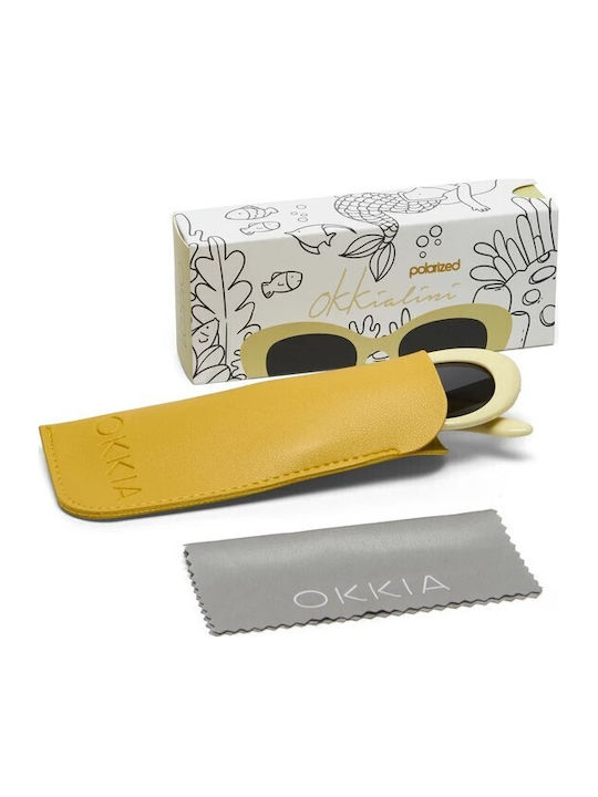 Okkia Parigi Kinder-Sonnenbrillen Beigen