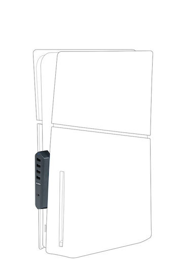 Nacon USB хъб черен PS5 Slim PlayStation 5