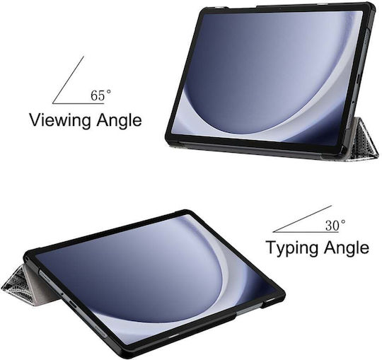 Sonique Flip Cover Durable Paris (Samsung Galaxy Tab S9+, Tab S10+, S9 FE+)