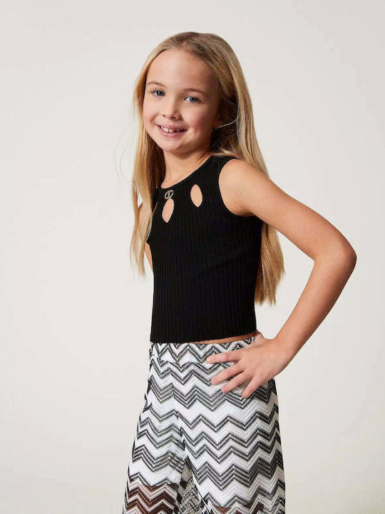 Kids' Shirt Sleeveless Black