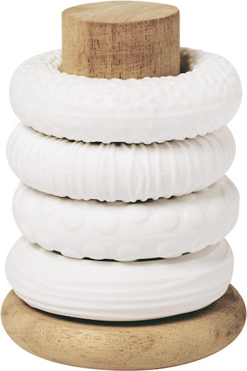 Raeder Napkin Ring Porcelain White