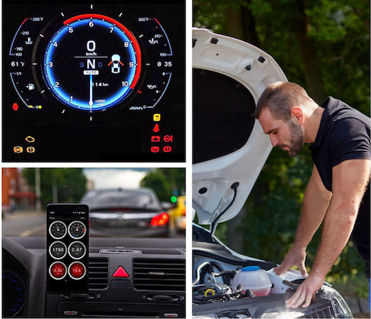 Διαγνωστικό Αυτοκινήτου ELM 327 OBD 2 με Bluetooth