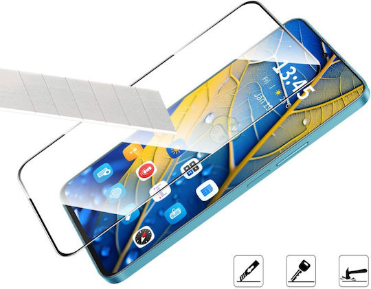 Enkay Vollflächiges Panzerglas Google Pixel 9 Schwarz 2 Stück