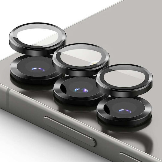 Ringke Frame Protector Camera Protection Tempered Glass Black for the Galaxy S25