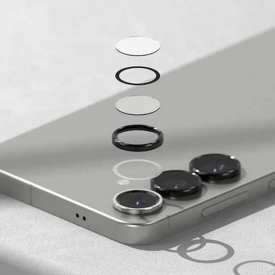 Ringke Frame Protector Camera Protection Tempered Glass Black for the Galaxy S25
