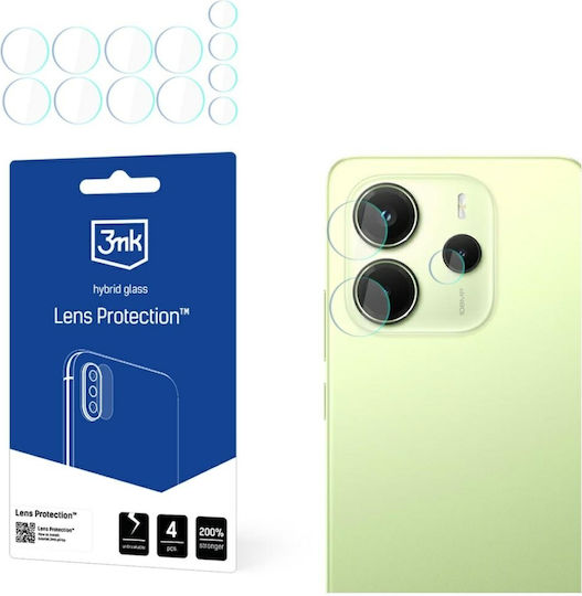 3MK Lens Protection Kameraschutz Membrane Transparent für das Redmi Note 14 4G