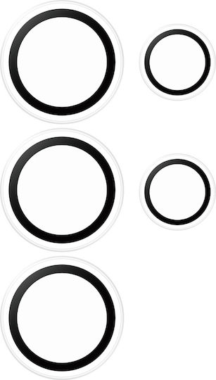 PanzerGlass Hoops Kameraschutz Gehärtetes Glas Transparent für das Galaxy S25 Ultra PGRHOTRG38488