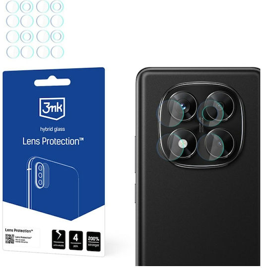 3MK Lens Protection Προστασία Κάμερας Μεμβράνη Διάφανο για το Redmi Note 14 Pro 4G