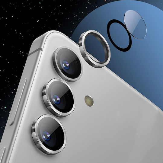 Lito Protecție Cameră Tempered Glass Silver pentru Samsung Galaxy S24