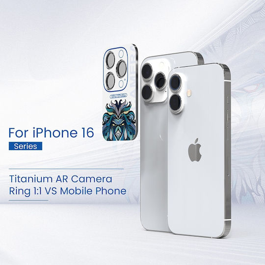 Lito Camera Protection Tempered Glass Black for the iPhone 16 Pro, iPhone 16 Pro Max