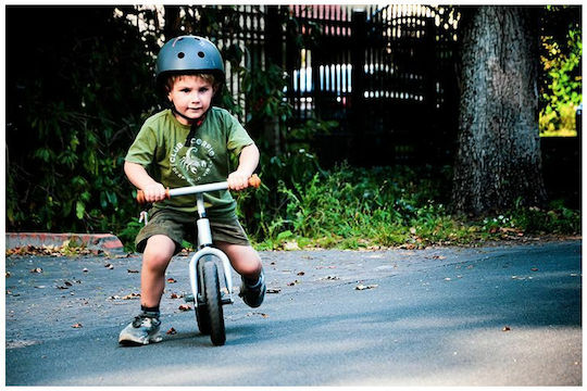 Chillafish Kids Balance Bike Charlie Silver