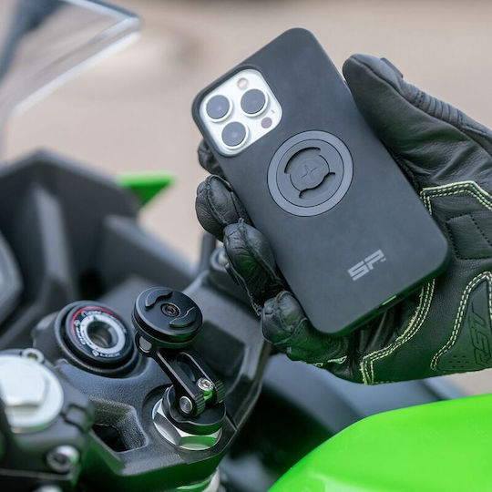 SP Connect Motorcycle Cellphone Mount for the Handlebar Clamp