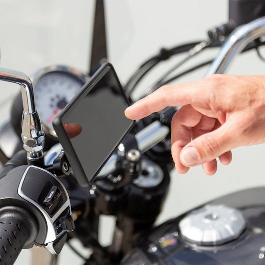 SP Connect Motorrad Handyhalterung mit Clip für Lenkrad