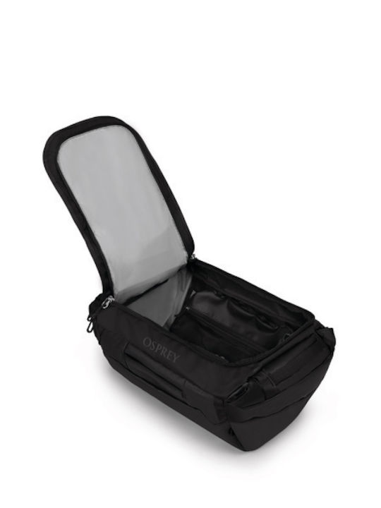 Osprey Transporter Duffel 40 Планински раница 40лт Водоустойчива Raven Black