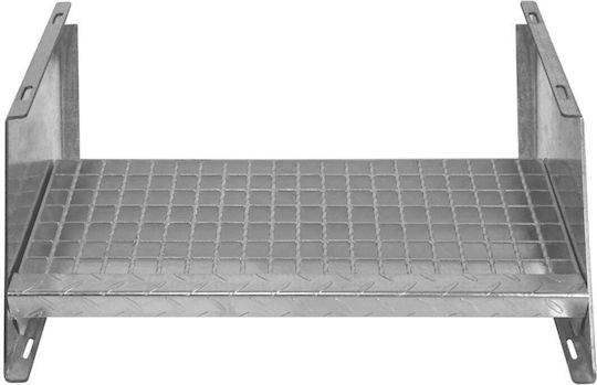 Trepte suplimentare din oțel galvanizat, lățime 600 mm