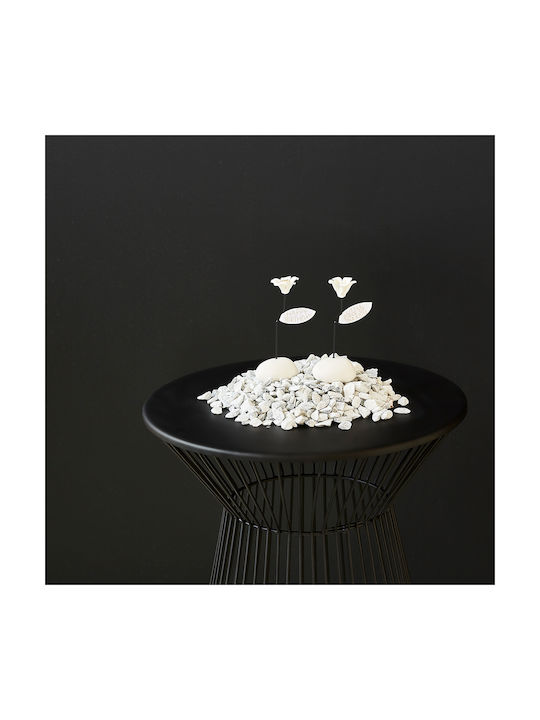 Raeder Decorative Flower made of Ceramic Material 4x3x11cm 1pcs