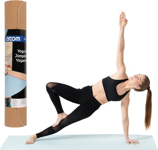 Bakaji Στρώμα Γυμναστικής Yoga Πράσινο (183x61cm)