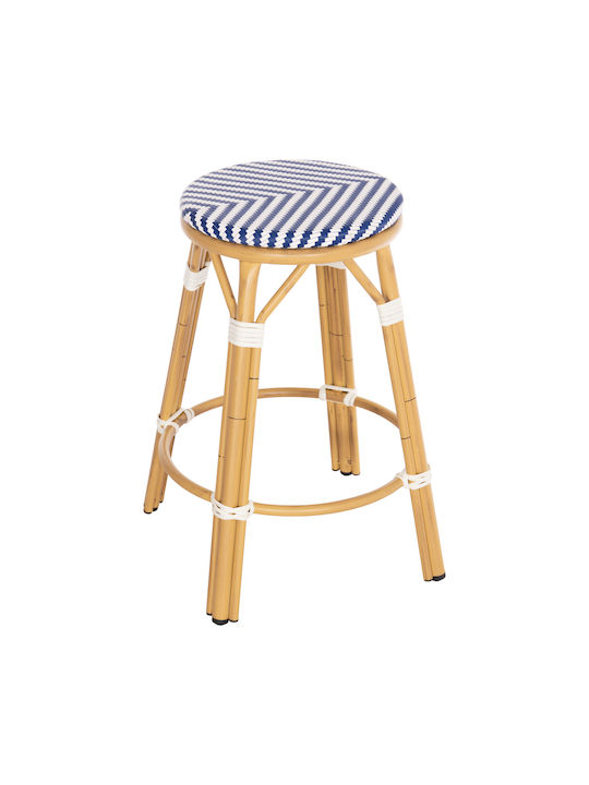 Stool for Bar Outdoor Chino Blue 43x43x65cm