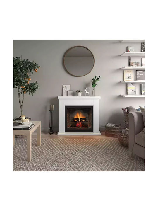 Tagu Frode Powerflame Semineu Electric Montat Pe Perete 1400W 99x88.3cm