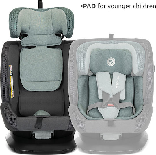 Lorelli Monza Детско Столче за Кола i-Размер с Isofix Черен 0-36 кг