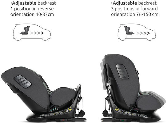 Lorelli Monza Baby Car Seat i-Size with Isofix Beige 0-36 kg