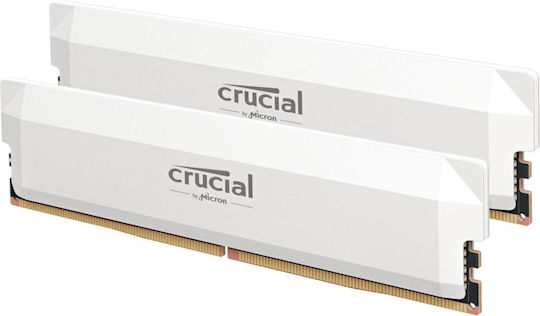 64gb CrucialPRO 32GB×2枚 DDR5-6000 Crucial Pro Overclocking 64GB DDR5 RAM cu 2 module (2x32GB) și