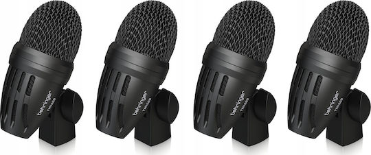 Behringer BC1500 Drum Set Σετ Δυναμικό Μικρόφωνο XLR Shock Mounted για Studio