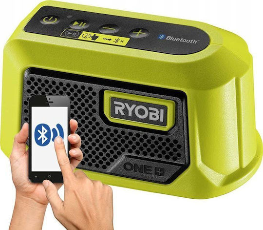 Ryobi RBTM18-0 ONE+ Boxă Bluetooth 5W Yellow Black