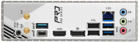 ASRock B860M Pro RS Wi-Fi Motherboard Micro ATX with Intel 1851 Socket