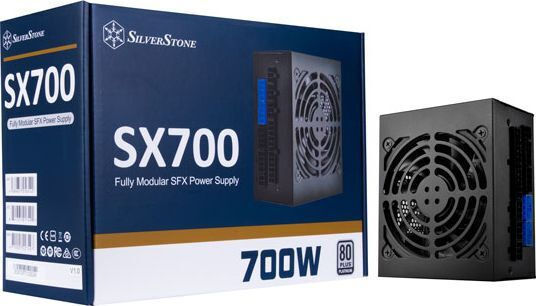 Silverstone SX700-PT 700W Schwarz Computer-Netzteil Vollständig modular 80 Plus Platin