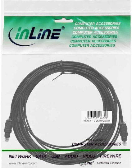 InLine 5m TOS male Optical Cable (89925)