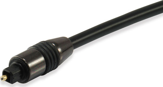 Equip Cablu Audio Optic TOS masculin - TOS masculin Negru 5m (147923)