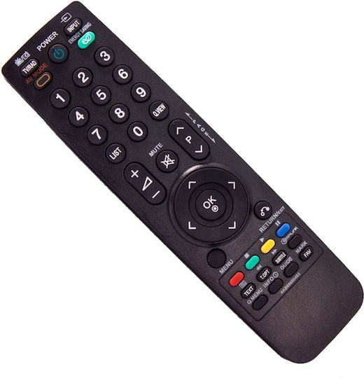 Hq Lxp201 Tv Remote Control Lg Akb69680403 Black