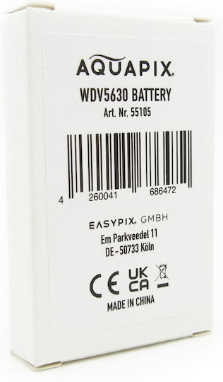Goxtreme Akku für Wdv5630 Wdv5630 Easypix