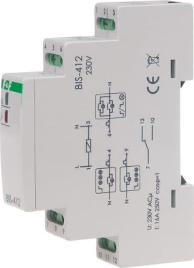 F&F Ρελέ 16A BIS-412M