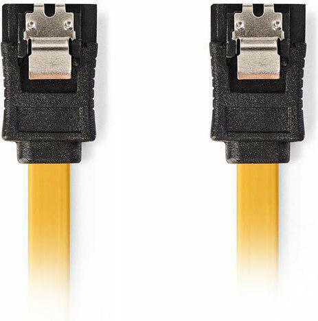 Nedis 7-Pin SATA III - 7-Pin SATA III 50cm Κίτρινο CCGP73250YE05