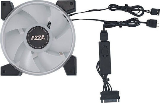 Azza Blizzard 360mm Wasserkühlsysteme AIO CPU mit 3 Lüfter 120mm und ARGB Beleuchtung