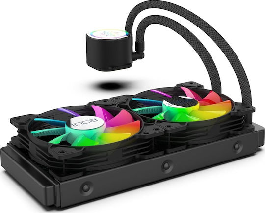 Inca ISS-02XN Охлаждане AIO CPU с 2 Вентилатора 120mm и ARGB Осветление