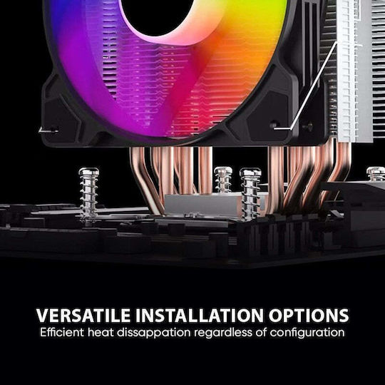 Armaggeddon Blizzard 3 Ψύκτρα Επεξεργαστή για Socket AM4/AM5/1200/115x με ARGB Φωτισμό