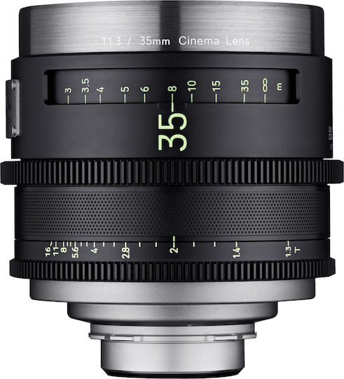 Samyang Full Frame Φωτογραφικός Φακός XEEN Meister 35mm T1,3 για Canon EF Mount Μαύρος