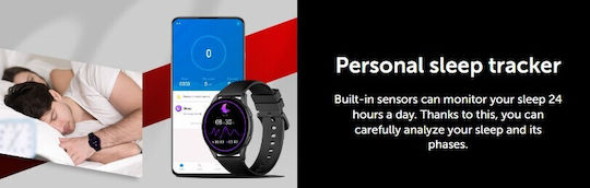 Kieslect K11 Aluminiu Smartwatch (Negru)