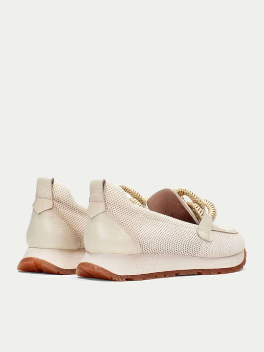 Дамски Loafers в Бежов Цвят