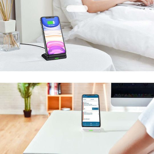 Choetech Kabelloses Ladegerät (Qi Pad) 10W Black / White (T524-S)