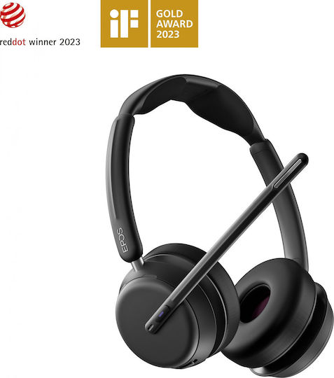 Epos Impact 1060 Duo Ασύρματα On Ear Multimedia Ακουστικά με μικρόφωνο και σύνδεση Bluetooth