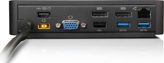 Lenovo ThinkPad OneLink+ Dock USB-C / Dock Stație de andocare cu 4K PD Ethernet Negru