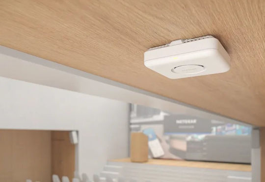 NetGear WBE710-100EUS WiFi-Mesh-Netzwerk Zugangspunkt Wi-Fi 7 Tri Band (2.4 & 5 & 6GHz) Weiß